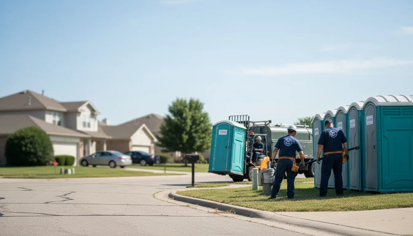 Porta Potty Rental in Coyanosa, TX near me